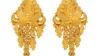22ct Gold Earrings | Length 21.63mm