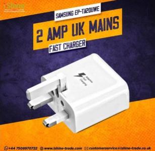 Buy Bulk Samsung EP-TA20UWE 2AMP UK Mains Fast Charger in UK
