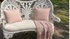 Vintage ornate cast aluminium 2-seater garden bench