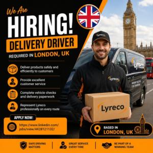 Delivery Driver Required in London