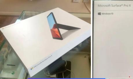 ❤️ Microsoft Surface Pro X 4G LTE 13” SQ® 1 8GB RAM 128GB SDD Laptop