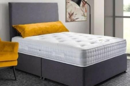 Double Divan Bed With Mattress