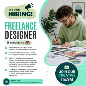 Freelance Designer Required in London