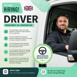 Driver Required in London