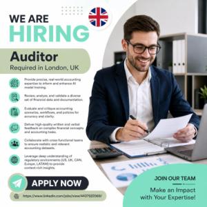 Auditor Required in London