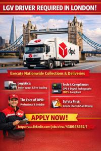 LGV Driver Required in London