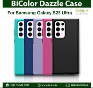 Buy Bulk BiColor Dazzle Case For Samsung Galaxy S23 Ultra in Ireland