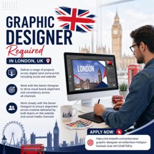 Graphic Designer Required in London