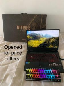 ACER NITRO 5 RTX3050 Intel Core I7 (opened for price offers)