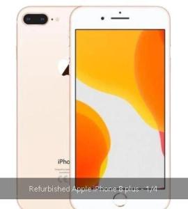Refurbished Apple iPhone 8 plus
