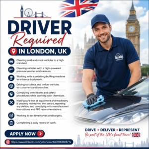 Driver Required in London