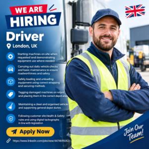 Driver Required in London