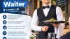 Junior Waiter Required in London