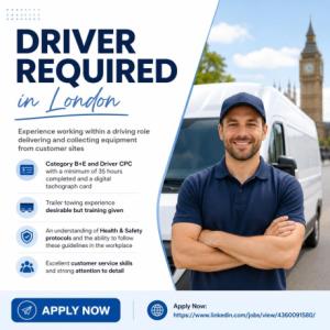 Driver Required in London