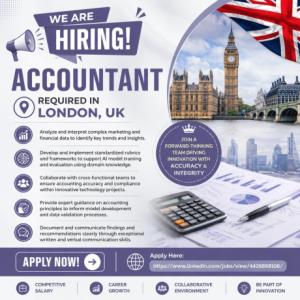 Accountant Required in London