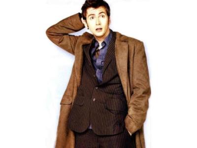 DOCTOR WHO DAVID TENNANT (THE 10TH DOCTOR) BROWN TRENCH COAT