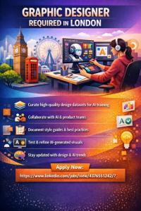 Graphic Designer Required in London
