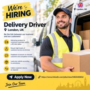 Delivery Driver Required in London