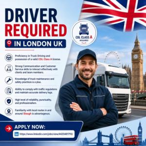 Driver Required in London