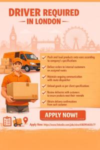 Driver Required in London