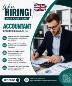 Accountant Required in London