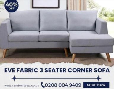 Introducing the Eve Fabric 3 Seater Sofa!