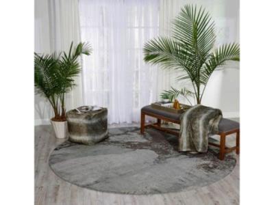Buy Twilight Sea Mist Wool Circle Rug