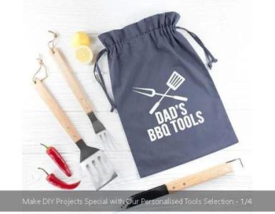 Make DIY Projects Special with Our Personalised Tools Selection