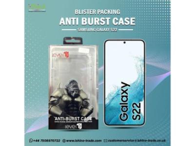 Buy Bulk Blister Packing Anti Burst Case For Samsung Galaxy S22 in UK