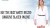 Buy The Best White Belted Longline Blazer Online
