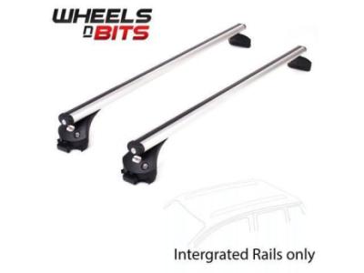 BLACK STEEL ROOF RACK FOR INTEGRATED BARS BMW