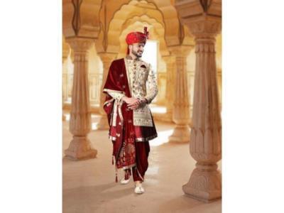 Buy Designer Wedding Sherwani Online