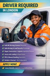 Driver Required in London