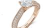 Round Diamond Vintage Engagement Ring for Your Proposal