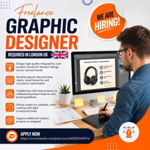 Freelance Graphic Designer Required in london