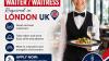 Waiter/Waitress Required in London