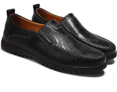 Genuine Leather Breathable Loafers Dress Men Shoes,NEW!