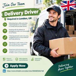 Delivery Driver Required in London