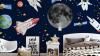 Explore Outer Space Wall Stickers for Galactic Decor