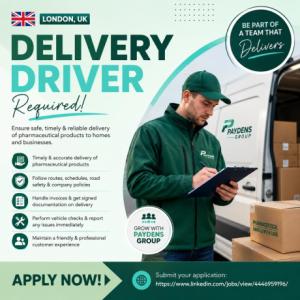 Delivery Driver Required in London