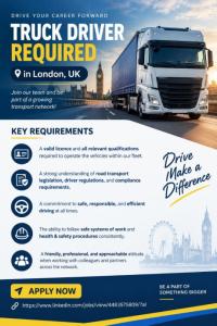 Truck Driver Required in London