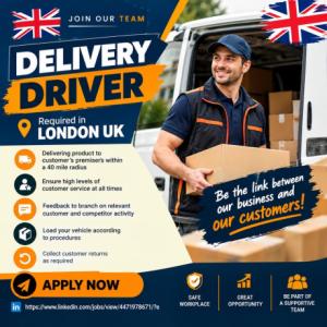 Delivery Driver Required in London