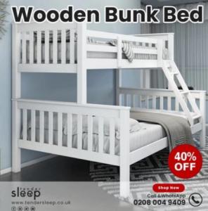 Wooden Bunk Bed