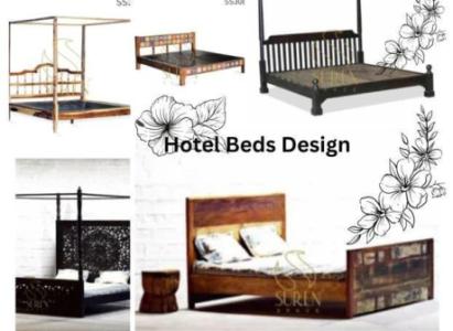 500+ Best Hotel Beds Design with 80% off
