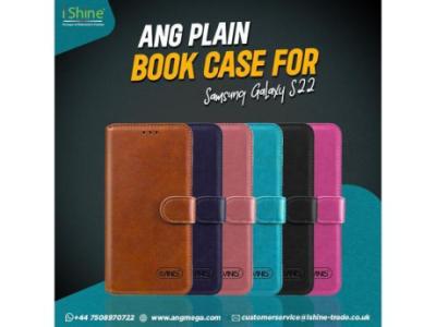 Buy Bulk ANG Plain Book Case For Samsung Galaxy S22 in UK
