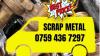 Scrap metal collection - ,We buy - Copper, Brass, Cables, Lead etc