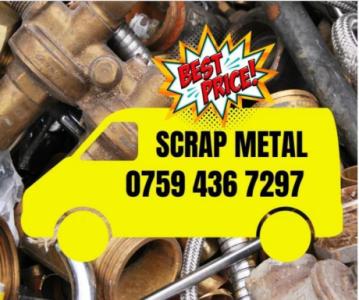 Scrap metal collection - ,We buy - Copper, Brass, Cables, Lead etc