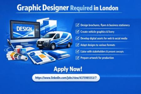 Graphic Designer Required in London