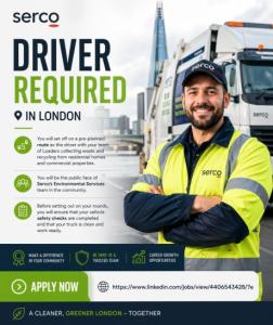 Driver Required in London