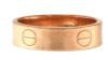 22ct Rose Gold Wedding Band | Size N1/2